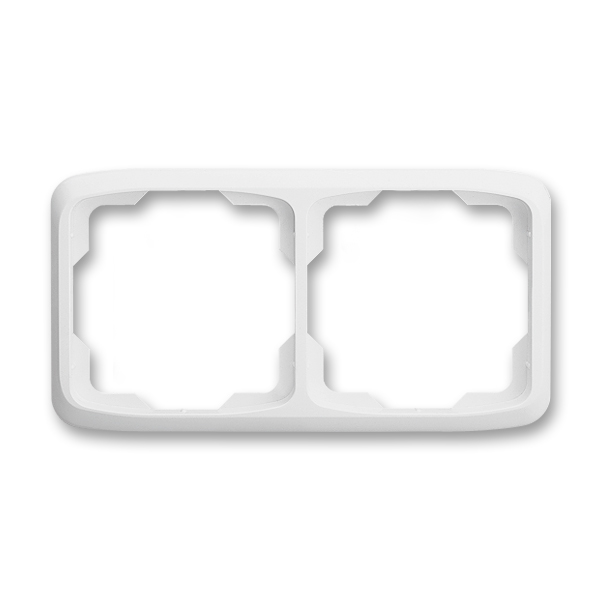 rámeček dvojnásobný TANGO bílá 3901A-B20 BH pro hořl.podklady