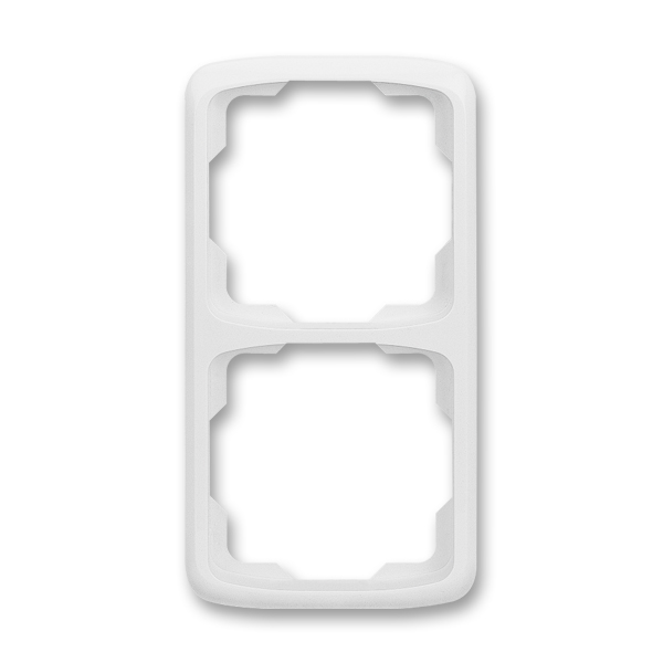 rámeček dvojnásobný svislý TANGO bílá 3901A-B21 BH pro hořl.podklady