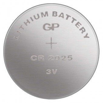 baterie knoflíková 3V/170 mAh GP CR2025 B1525