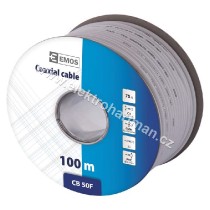 kabel koaxiální CB50F balení 100M *S5131