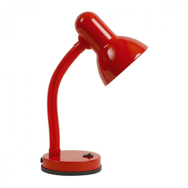 svítidlo Kanlux LORA HR-DF5-RE červená,stolní lampička /01911/