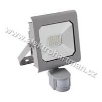 reflektor LED Kanlux ANTRA LED30W-NW-SE GR šedý s čidlem, 2300lm, 4000K, IP65 /25581/