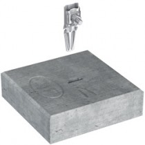 podstavec betonový 16kg s držákem 103191