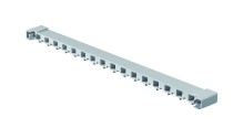 Držák bloků svorek, TB08, 8M/řada, Mistral /1SPE007715F0751/