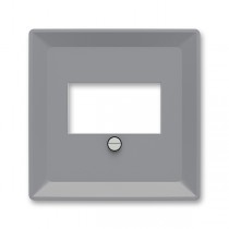 kryt zásuvky komunikační přímé (pro HDMI, USB, VGA, USB nabíječku, reprozásuvku); Zoni, šedá 5014T-A00040 241