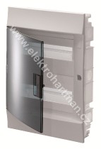 rozvodnice zapuštěná IP41/24M ABB Mistral41F vč. N/PE, průhledná dvířka