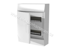 rozvodnice nástěnná IP41/24M ABB Mistral41W vč. N/PE, plná dvířka