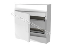 rozvodnice nástěnná IP41/36M (18x2) ABB Mistral41W vč. N/PE, plná dvířka