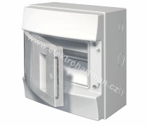 rozvodnice nástěnná IP65/8M ABB Mistral65 vč. N/PE, plná dvířka