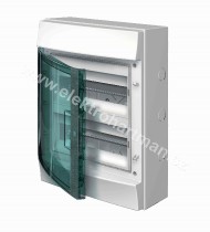 rozvodnice nástěnná IP65/24M ABB Mistral65 vč. N/PE průhledná dvířka
