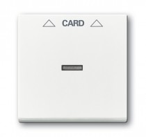 1710-0-3928  Kryt spínače kartového, mechová bílá