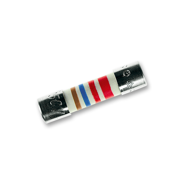 GF520216 Pojistka pro elektronické přístroje (náhradní), F1,6A/1500