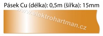 pásek Cu k ZSA 16 délka 0,5m /I142708/