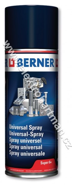sprej univerzální SUPER 6+ 400ml 14195 BERNER