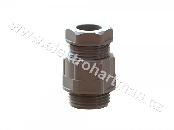 vývodka plastová PG 16 BD-15 BIMED IP54 rozsah 11-14mm, světle šedá