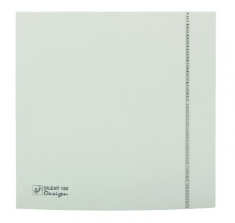 ventilátor SILENT 100 CZ DESIGN Swarowski white