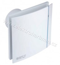 ventilátor SILENT 100 CRZ DESIGN 3C tichý chod, zpět.klapka, doběh, kul.ložiska