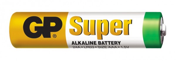 baterie AAA mikrotužka LR03 Super Alkal.GP24A *B1310