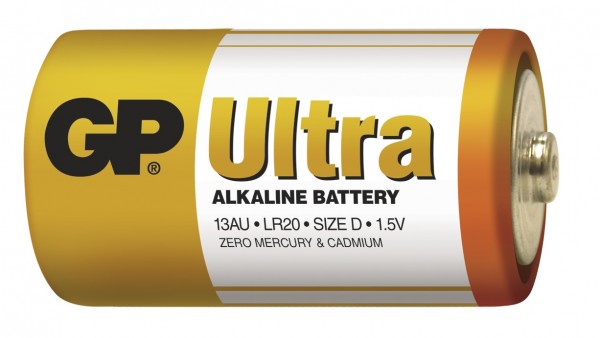 baterie GP ULTRA LR20, velké mono, D *B1941