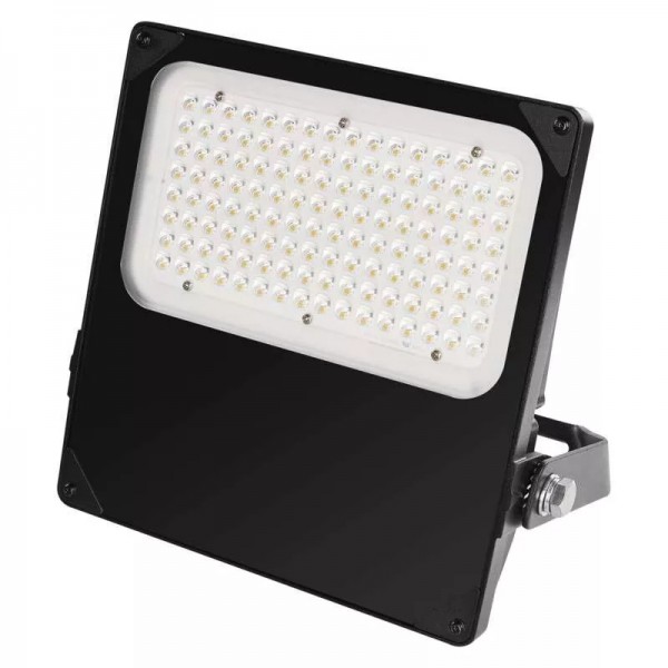 reflektor LED EMOS ASIMO 100W 11000lm, 4000K NW, IP66, černý ASYMMETRIC  ZS1100A