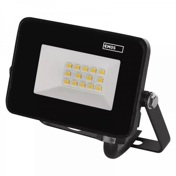 reflektor LED EMOS SIMPO 10,5W 900lm, 4000K NW, IP65, černá ZS2212