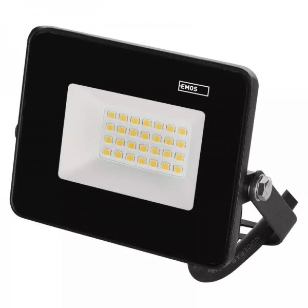 reflektor LED EMOS SIMPO 20,5W 1800lm, 4000K NW, IP65, černá ZS2222*** ZNEPL