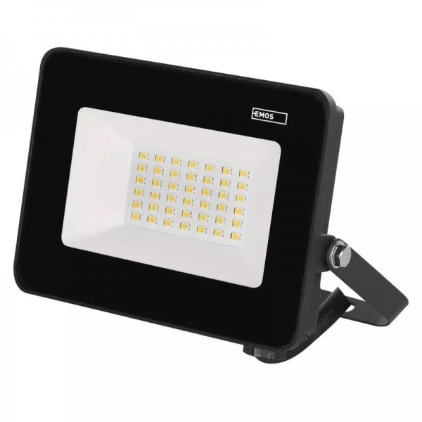 reflektor LED EMOS SIMPO 30W 2700lm, 4000K NW, IP65, černá ZS2232*** ZNEPL