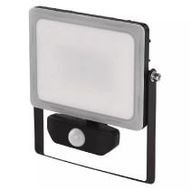 reflektor LED EMOS ILIO 31W 2800lm, 4000K NW, IP44, černá PIR senzor ZS2930