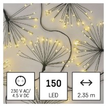 LED světelný řetěz – svítící trsy, nano, 2,35 m, vnitřní, teplá bílá, časovač EMOS D3AW09