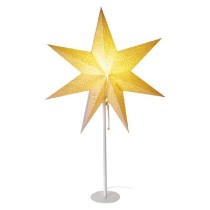 Vánoční hvězda papírová s bílým stojánkem, 45 cm, vnitřní EMOS DCAZ14