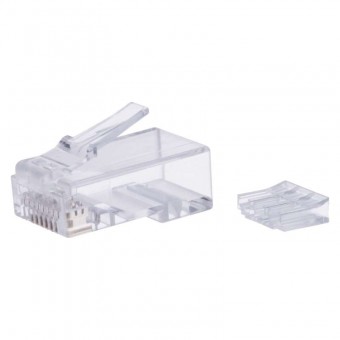 konektor RJ45 pro kabel UTP CAT6 drát K0103