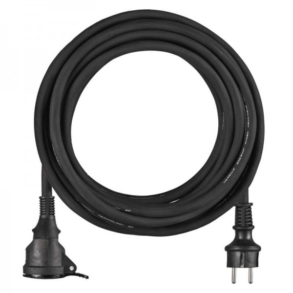 Prodlužovací kabel gumový – spojka, 10m, 3x 2,5mm2