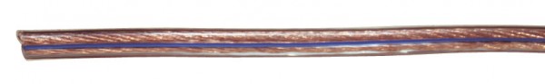 kabel reproduktorový TP2,5 průhledný *S8324  /SCY 2x2,5/