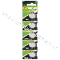baterie knoflíková 3V/220 mAh GP CR2430 B1530