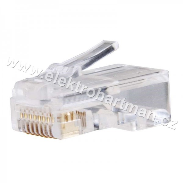 konektor RJ45 pro kabel UTP CAT5e drát *K0102