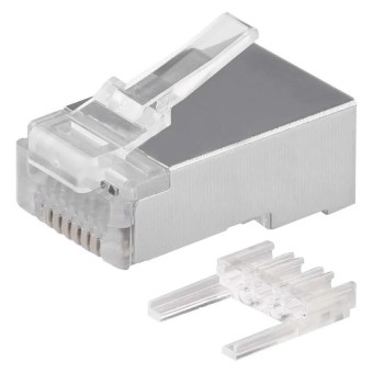 konektor RJ45 FTP CAT6 stín. drát K0202