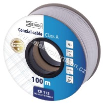 kabel koaxiální CB115 balení 100M *S5272