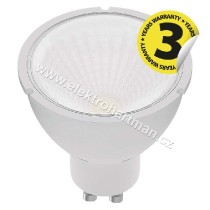 žárovka LED EMOS Classic 6W GU10 teplá bílá 510lm 120° stmívatelná *ZL4301