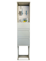 rozvaděč elektroměrový ER212/NKP7P 63A QM (3f 1/2S,-FVE) UNI 1bod. ESTA v pilíři, určeno pro ČEZ /11503/