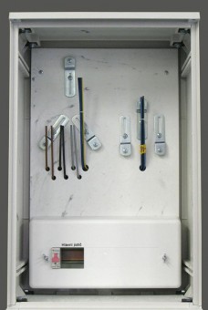 rozvaděč elektroměrový ER212/NNP7P QM ESTA nástěnný 3.bod.uzav., určeno pro ČEZ /03022/