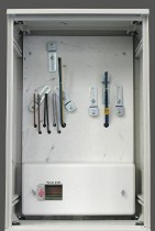 rozvaděč elektroměrový ER212/NNP7P QM ESTA nástěnný 3.bod.uzav., určeno pro ČEZ /03022/