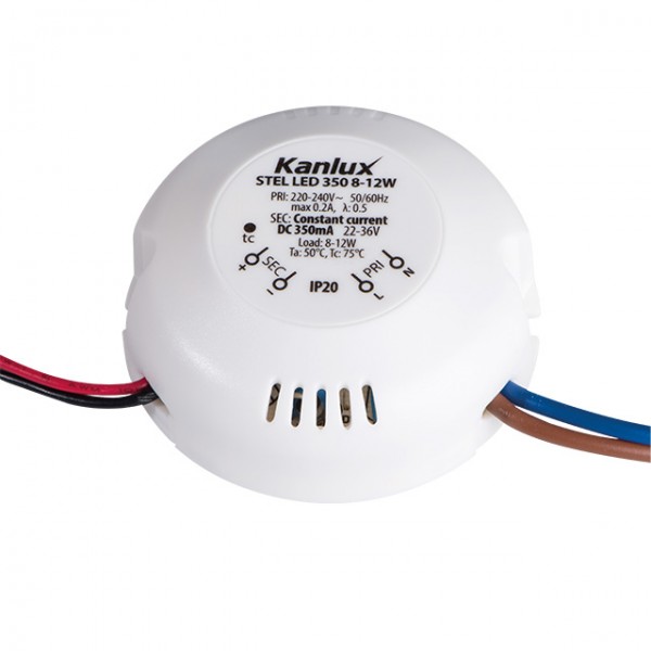 transformátor elektronický proudový LED Kanlux STEL LED 350 8-12W