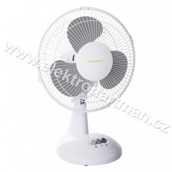 ventilátor stolní Kanlux Ø23cm výška 40cm VENETO-23GR šedý