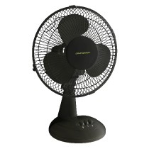 ventilátor stolní Kanlux Ø23cm výška 40cm VENETO-23B černý