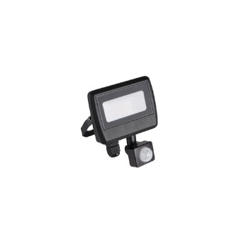 reflektor LED Kanlux ANTEM 10W-NW-SE B černý s čidlem /33205/