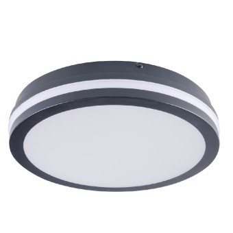 svítidlo Kanlux BENO 24W NW-O-GR přisazené LED 1920lm /33341/ kulaté grafit