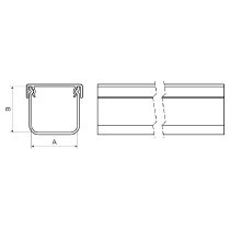 kanál zemní KOPOKAN 3 ZD 130x140 s víkem