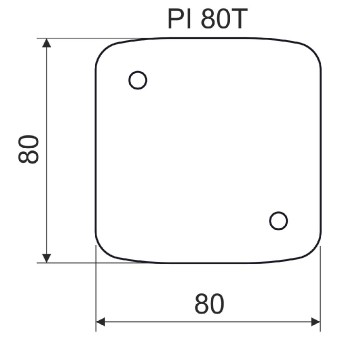 podložka izolační PI 80T Kopos