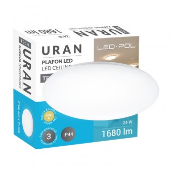 svítidlo ORO-URAN-24W-DW 24W 4000K 1680lm IP44