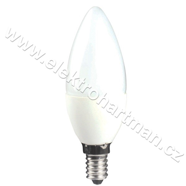 žárovka LED svíce E14, 3,5W, 2700K, CRI 80, 250 lm, 180° /ML-323.004.99.0/***